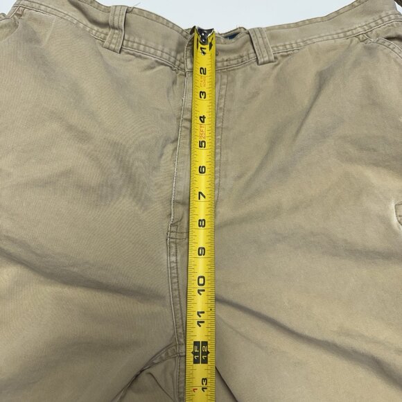 Vintage Polo Ralph Lauren Cargo Shirt Mens 34 (32x9.5) Beige - Picture 9 of 9